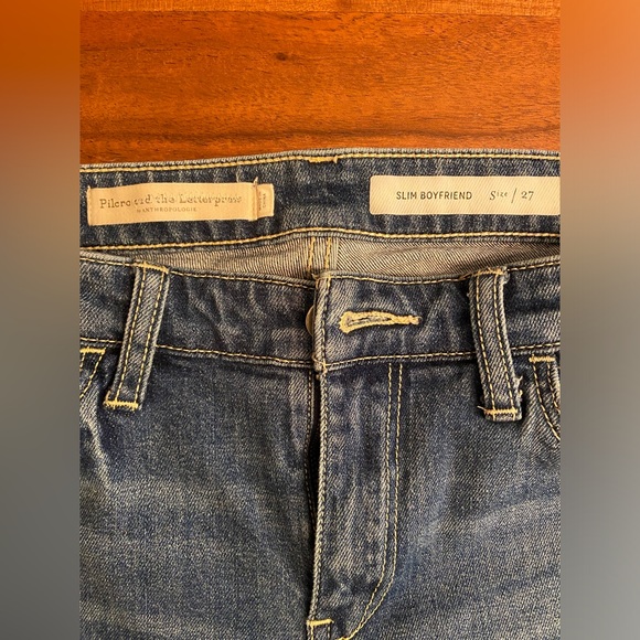 ANTHROPOLGIE PILCRO DLIM BOYFRIEND JEANS SIZE 27 - Picture 4 of 5